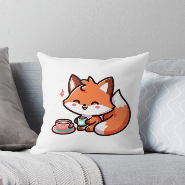 Item preview, fox with coffee designed and sold by Eternalski.