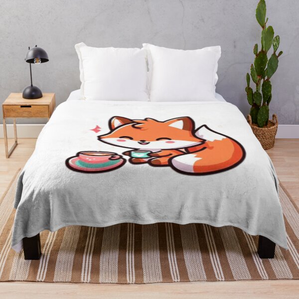 Item preview, fox with coffee designed and sold by Eternalski.