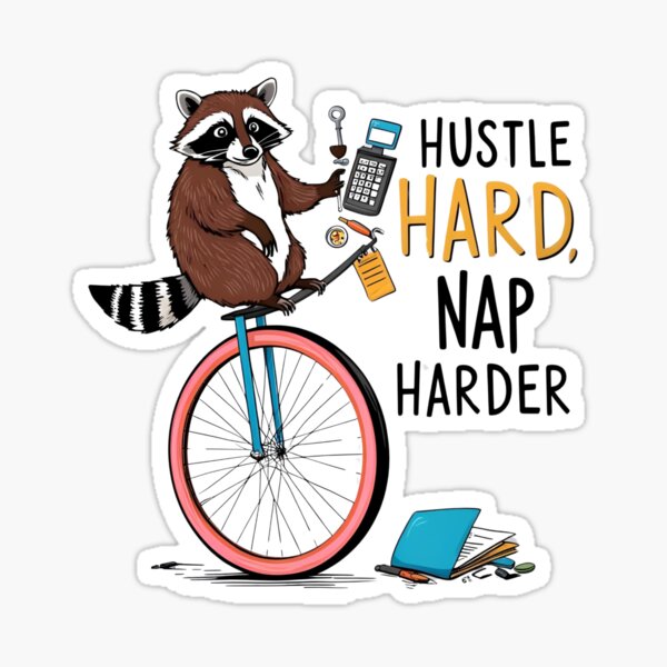 Item preview, Side hustler designed and sold by whatthefoxsays.