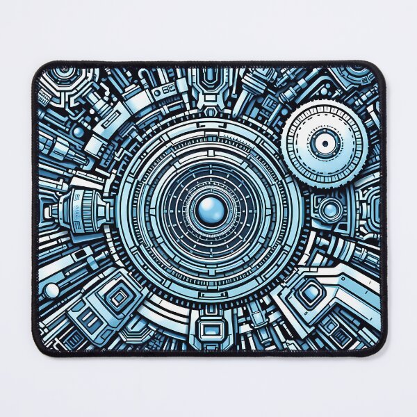 Item preview, Cybernetic circuit core – futuristic tech art designed and sold by ArtMorphStudio.