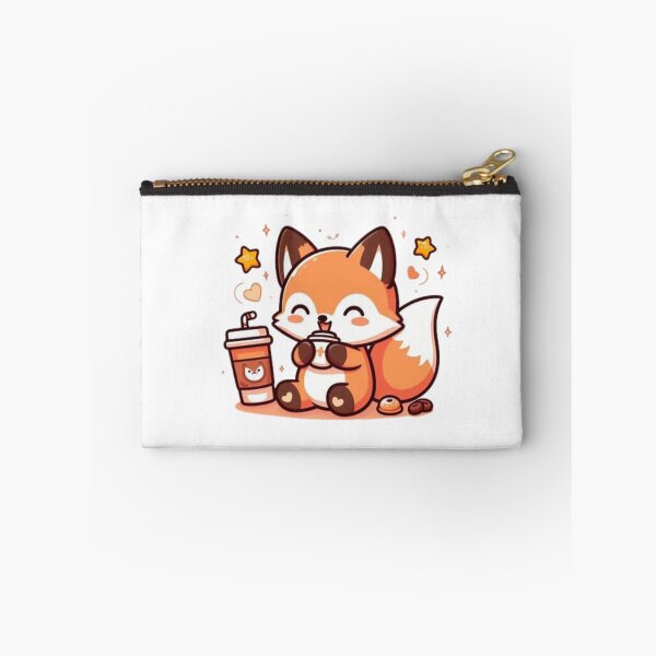 Item preview, fox with coffee designed and sold by Eternalski.