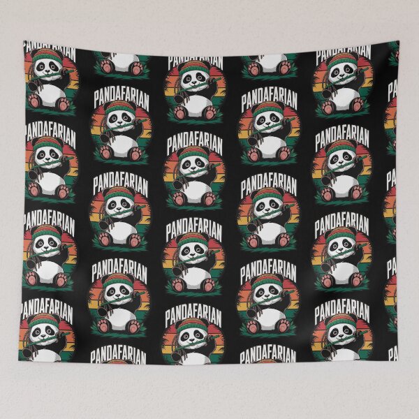 Item preview, Pandafarian, Rasta Panda designed and sold by SubtleSplit.