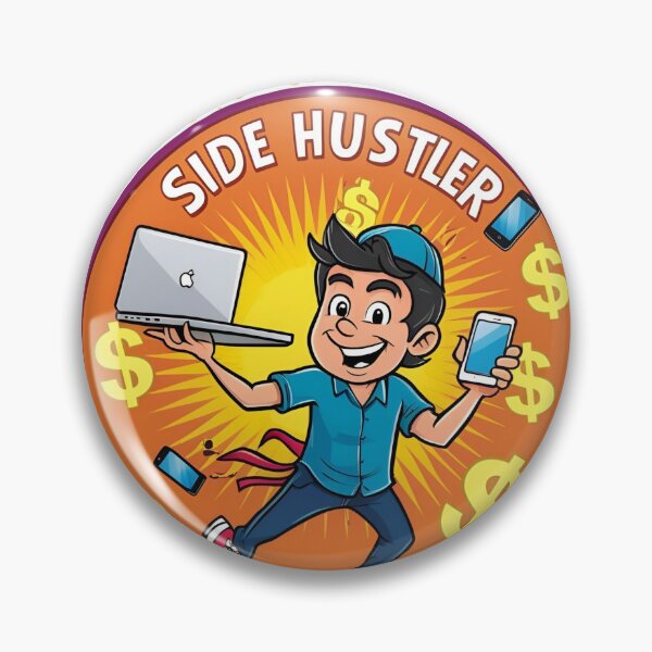 Item preview, Side hustler designed and sold by whatthefoxsays.