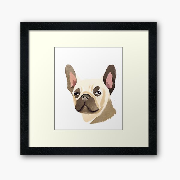 Artikel-Vorschau von Aquarell Französische Bulldogge, designt und verkauft von TheresaNicole.