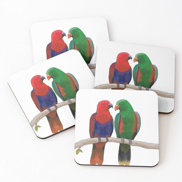 Item preview,  Eclectus Parrot, Bird, Digital Drawing designed and sold by AtrixArt.