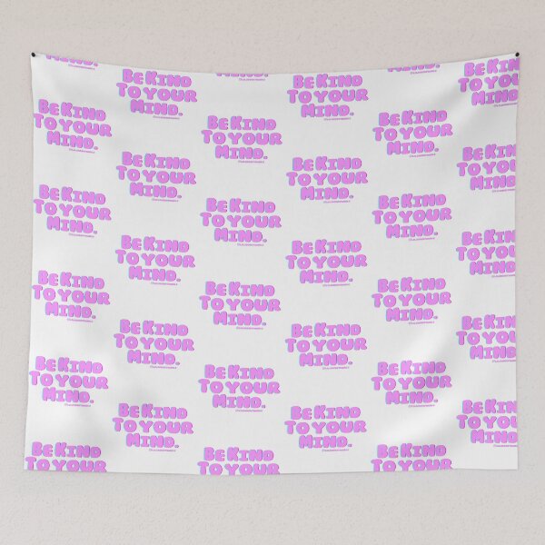 Item preview, Be kind to your mind. v9c, pink, trippy | lilsboobthangs designed and sold by lilsboobthangs.