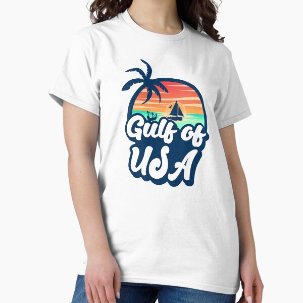 Item preview, Gulf of USA America Sunset Beach Retro designed and sold by GAartist.