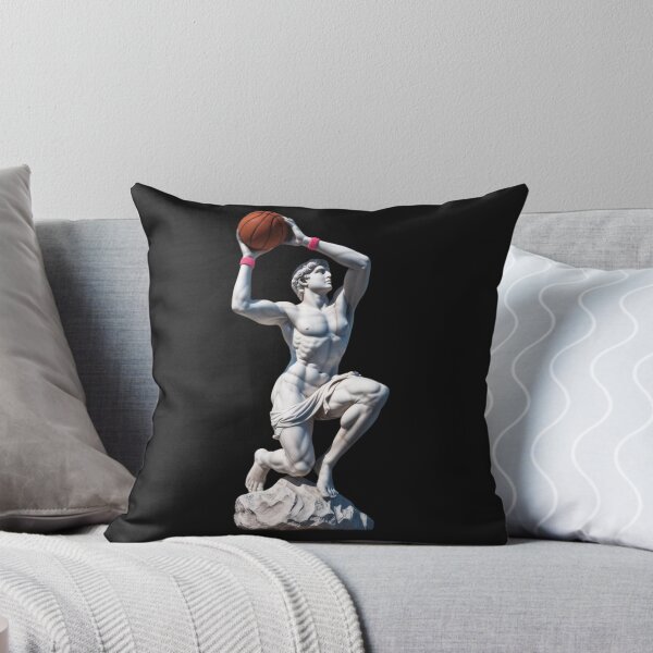 Artikelvorschau, Antiker Athlet trifft Basketball – Modernes Sportstatuen-Design entworfen und verkauft von likeforcode.