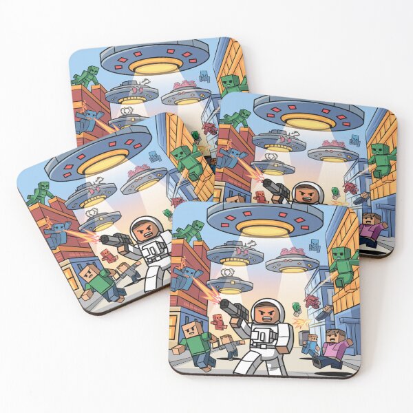 Item preview, Roblox Blocky Alien Invasion designed and sold by SignumShop.