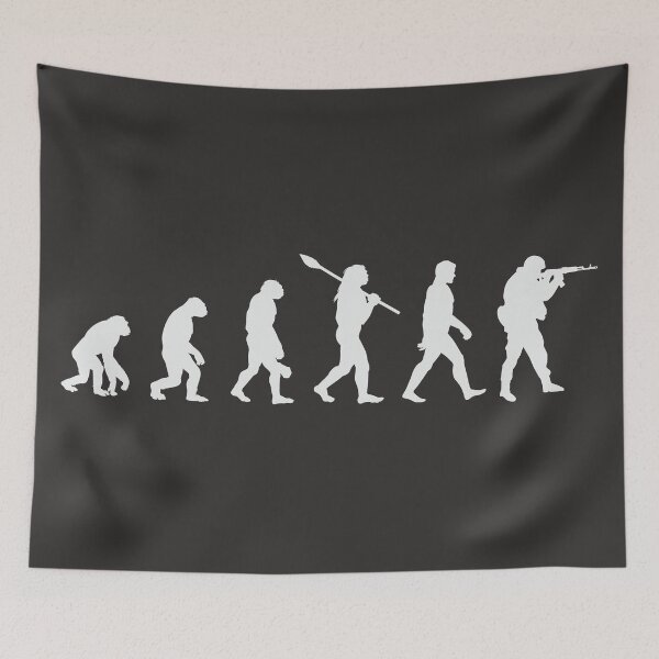 Item preview, The comic theory of evolution. shooter designed and sold by FAawRay.
