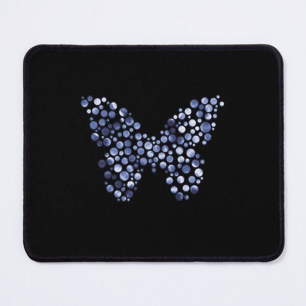 Item preview, Ethereal Blue Tie-Dye Butterfly Art designed and sold by Zakrytos ★★★★★.