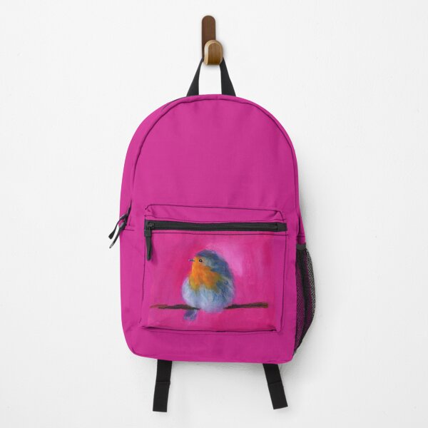 Item preview, Little Robin acrylic painting designed and sold by KarenKaspar.