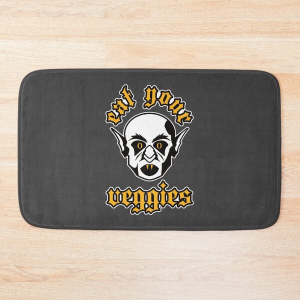 Item preview, Eat Your Veggies - Funny Vegan Vegetarian Nosferatu designed and sold by Marny Design.