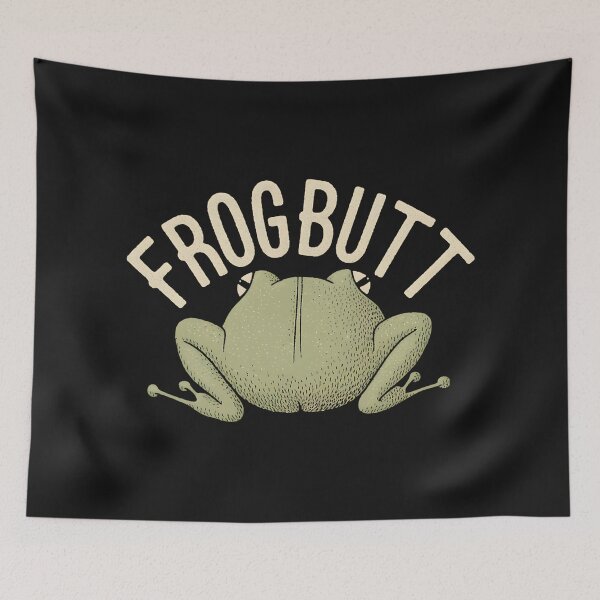 Item preview, Frog Butt designed and sold by AwesomeBeyondLimits.