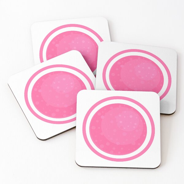 Item preview, Fantasy Pink Planet with Craters and Pink Rings – Vector Illustration designed and sold by viktoriaart0303.