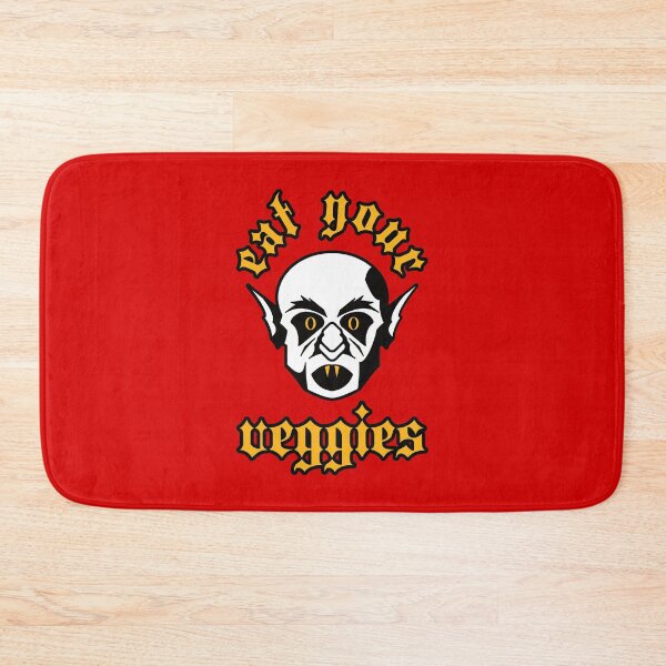 Item preview, Eat Your Veggies - Funny Vegan Vegetarian Nosferatu designed and sold by Marny Design.