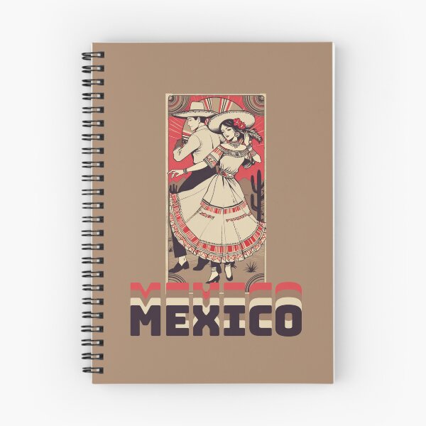 Item preview, Mexican traditional dancers retro style gif designed and sold by La Loca.