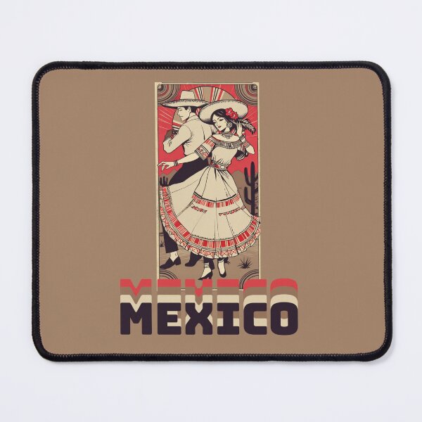 Item preview, Mexican traditional dancers retro style gif designed and sold by La Loca.
