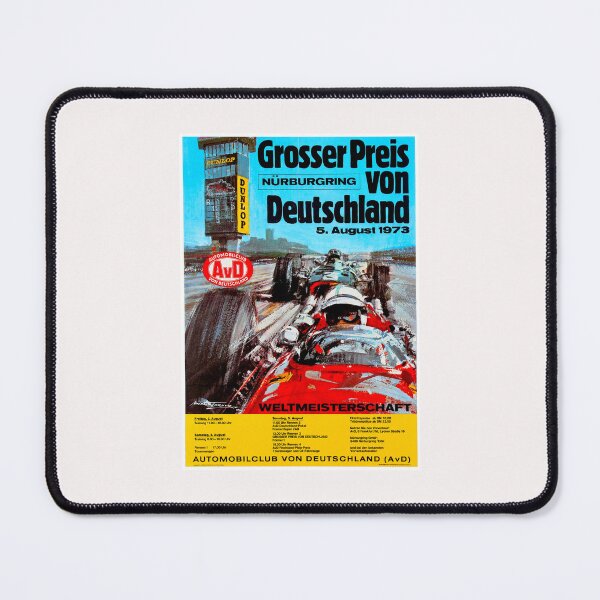 Item preview, Blast from the past art  Vintage one more Nurburgring 1973 designed and sold by Helios Be. Lavsh.