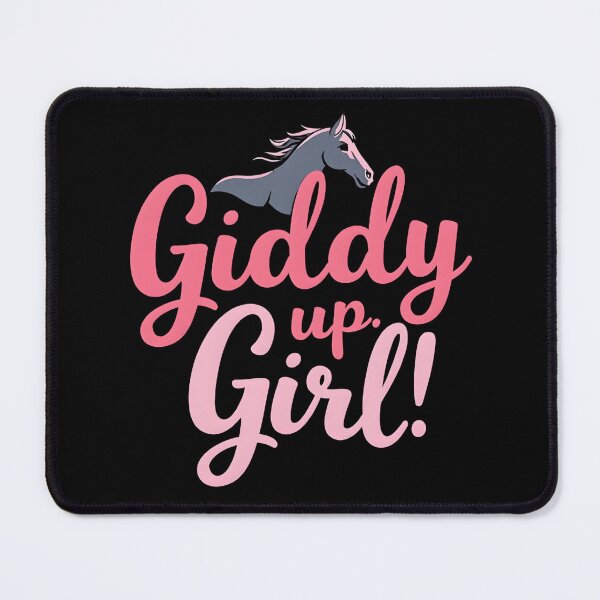 Item preview, Giddy Up Girl – Equestrian Cowgirl Vibes designed and sold by sekrecja.