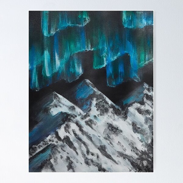 Item preview, Aurora Borealis designed and sold by vaavascanvas.