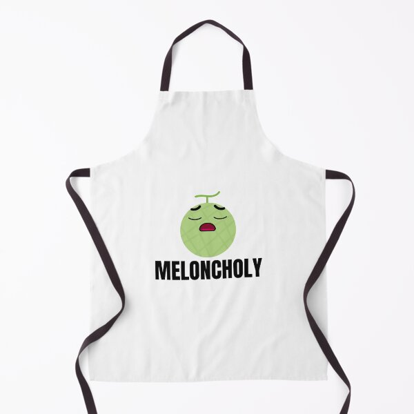 Item preview, Meloncholy - Funny Food Pun designed and sold by mimiscreativity.