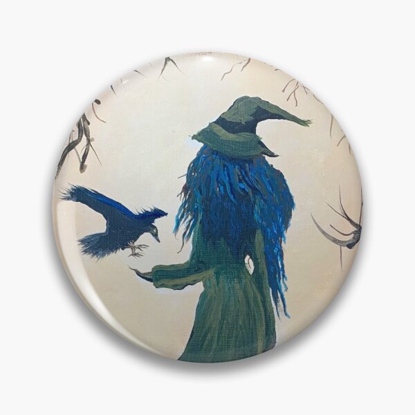 Item preview, The Witch and the Bluebird designed and sold by PaintingsbyJ.
