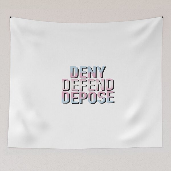 Item preview, Trans Deny Defend Depose designed and sold by lilpunchbuggy.