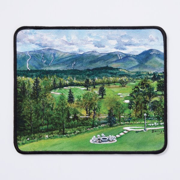 Item preview, Mt Washington view, Presidential Range, Bretton Woods, NH original watercolor designed and sold by DeeDeeDelights.