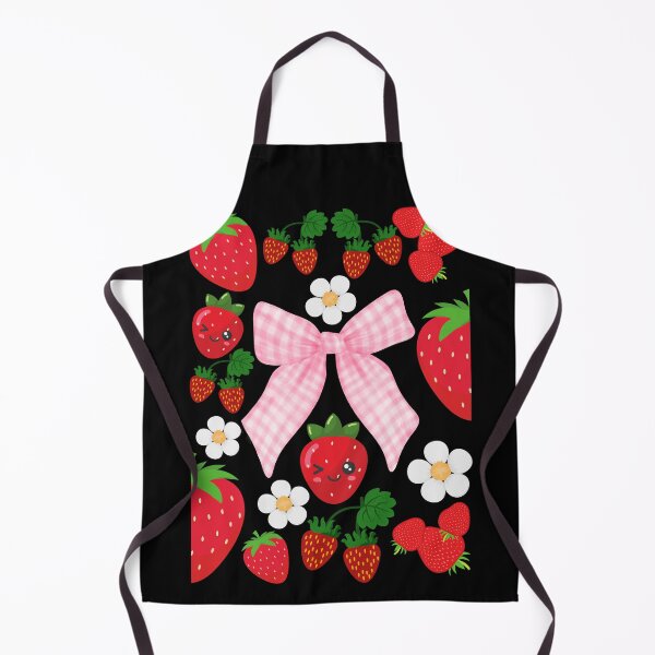 Item preview, Pink Bow And Strawberries designed and sold by RedSparkle.