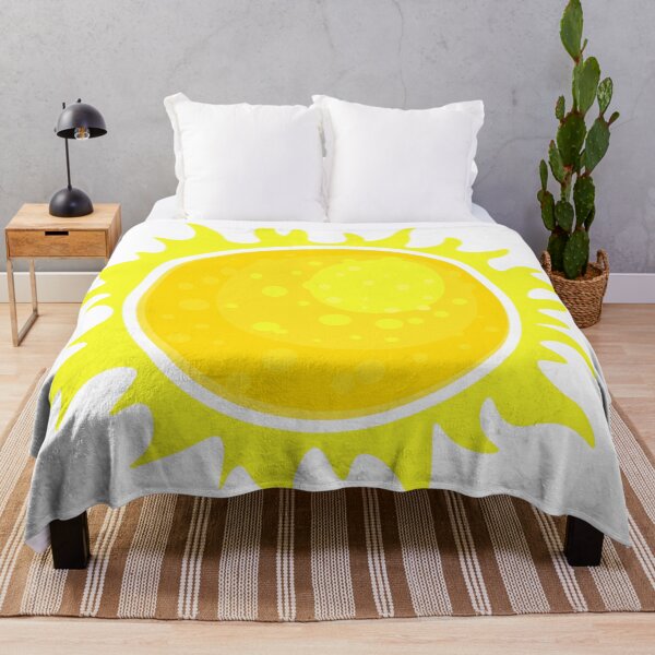 Item preview, Fantasy Yellow Planet with Craters and Glowing Yellow Rays – Vector Illustration designed and sold by viktoriaart0303.
