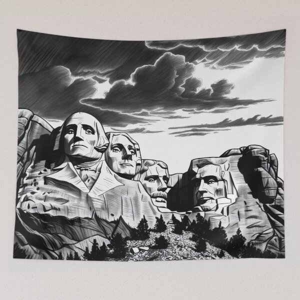 Item preview, Mount Rushmore National Memorial designed and sold by WildlifeInc.