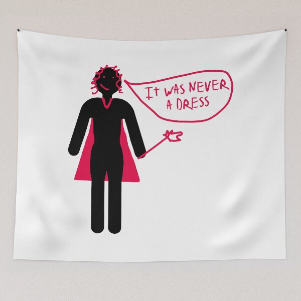Item preview, It Was Never A Dress designed and sold by leafsquare.