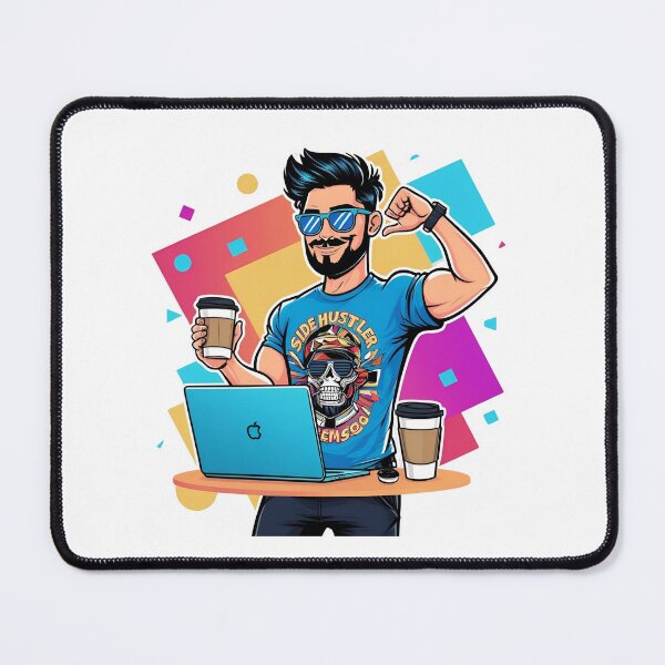 Item preview, Side hustler designed and sold by whatthefoxsays.