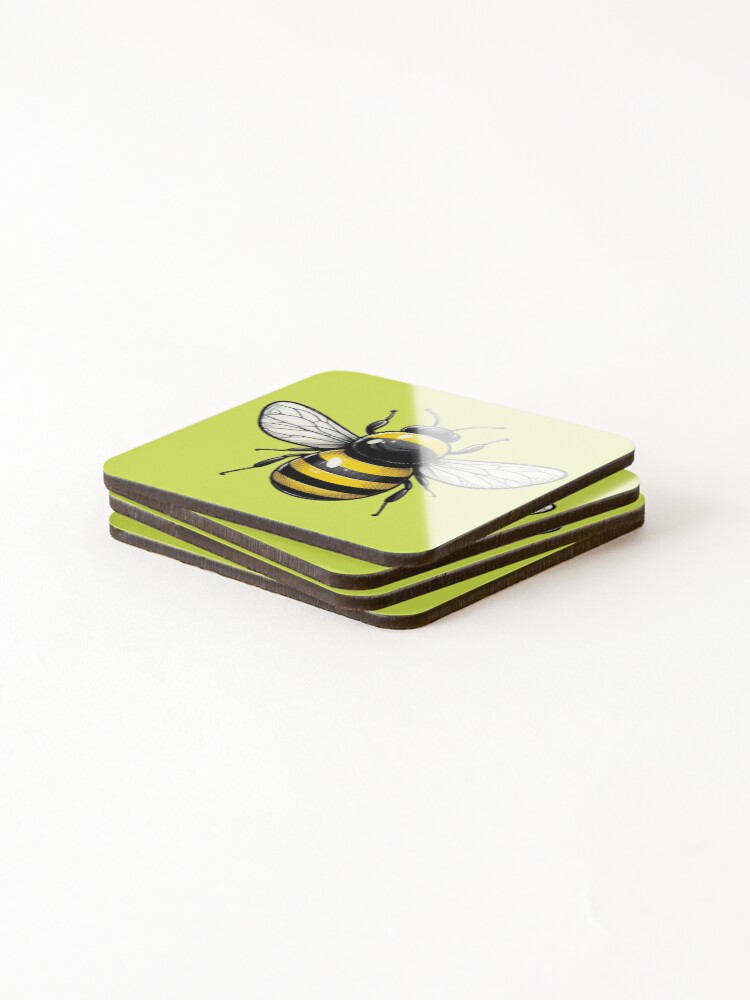 Thumbnail 4 of 5, Coasters (Set of 4), Beeeez designed and sold by Rontjequinn.