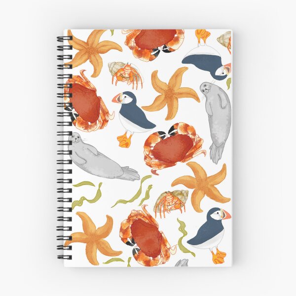 Item preview, Coastal Wildlife (white background) designed and sold by katherineblower.