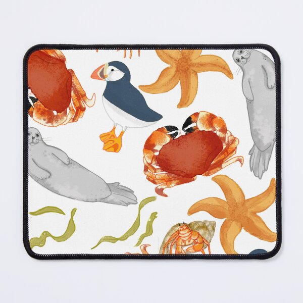 Item preview, Coastal Wildlife (white background) designed and sold by katherineblower.