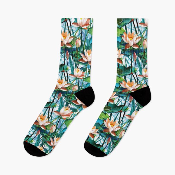 Item preview, Serene Lotus Blossom Pattern designed and sold by Canvas-Whispers.