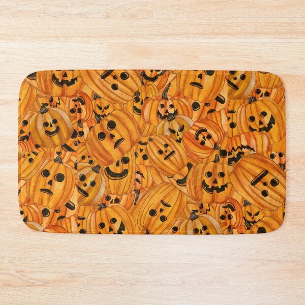 Item preview, Pumpkin carving collage designed and sold by katherineblower.