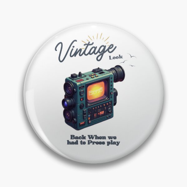 Item preview, Relive the VHS Era – Retro Camcorde with 80s Glitch Effects designed and sold by VibeVault12.