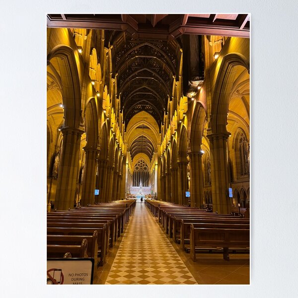 Item preview, St. Mary’s Cathedral, Australia designed and sold by MassMovesMass.