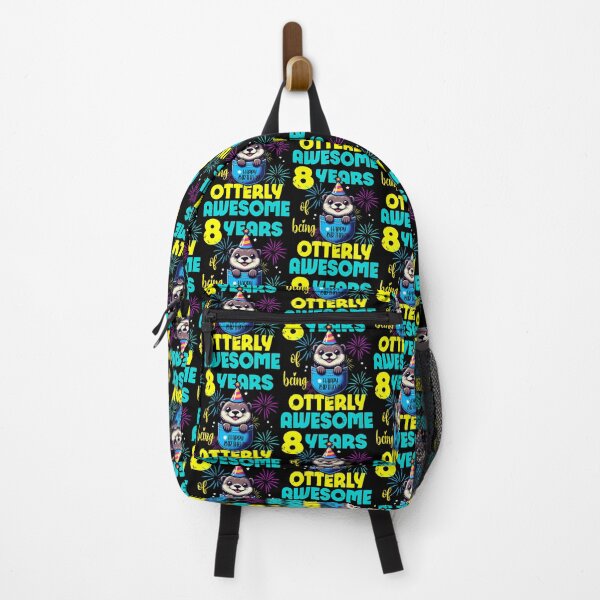 Item preview, Kids Otter Birthday 8th Kids 8 Years of Being Otterly Awesome designed and sold by Creat-Des.