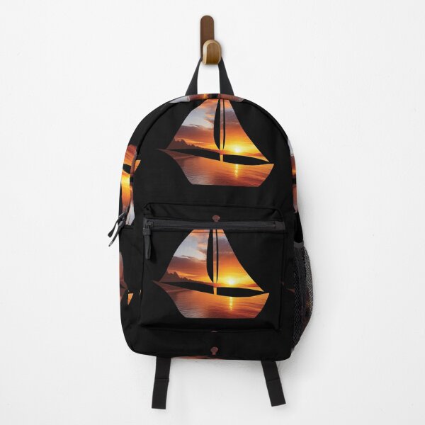 Item preview,  SAILBOAT-  SILHOUETTE- SUNSET- NATURE LOVER designed and sold by Gihan-Design.