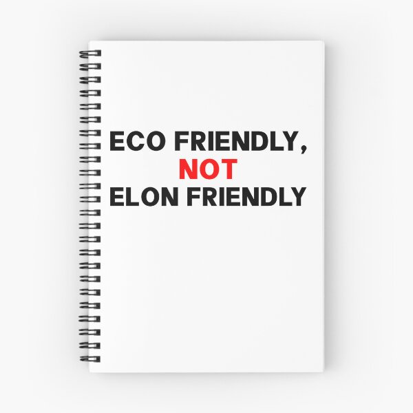 Item preview, Eco Friendly Not Elon Friendly - Anti Elon designed and sold by PixVib.