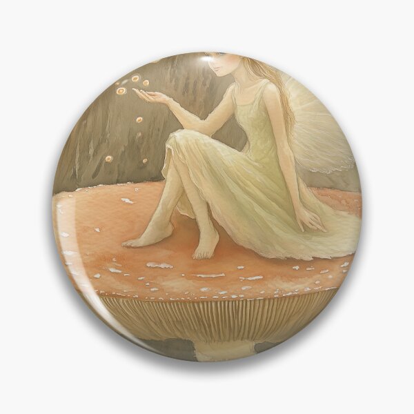 Item preview, Would you sit and chat with this little fairy? designed and sold by SporeandCanvas.