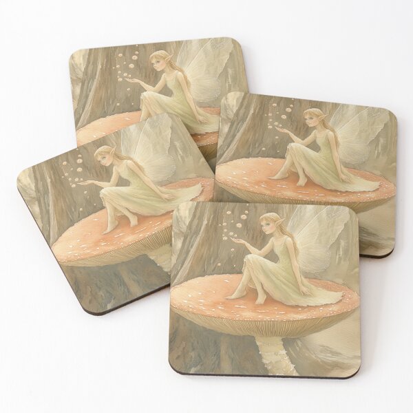 Item preview, Would you sit and chat with this little fairy? designed and sold by SporeandCanvas.