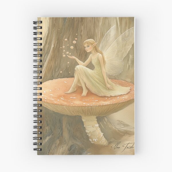 Item preview, Would you sit and chat with this little fairy? designed and sold by SporeandCanvas.