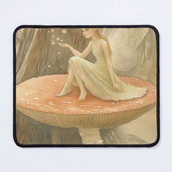 Item preview, Would you sit and chat with this little fairy? designed and sold by SporeandCanvas.