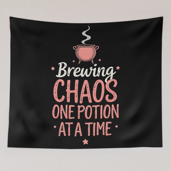 Item preview, Brewing Chaos – Funny Witchy Potion Design designed and sold by sekrecja.