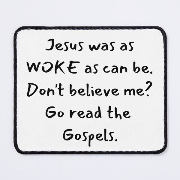 Item preview, Jesus was WOKE designed and sold by SimpleatHeart.